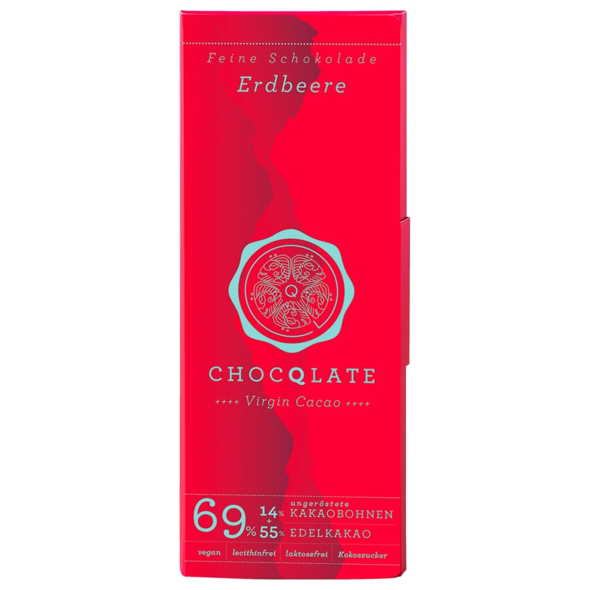 Choqlate Bio Schokolade Erdbeere 75g